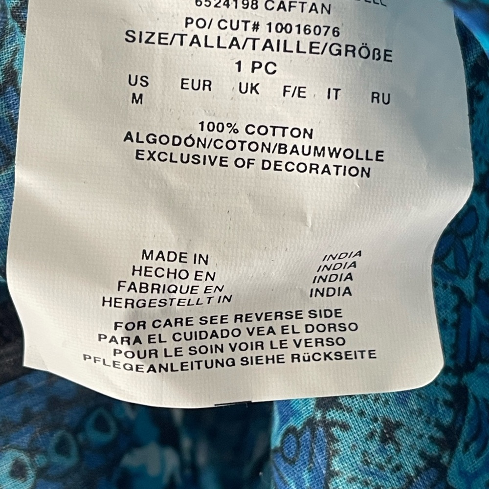 MIRACLESUIT Mosaica Caftan Swim Cover up - Picture 9 of 10